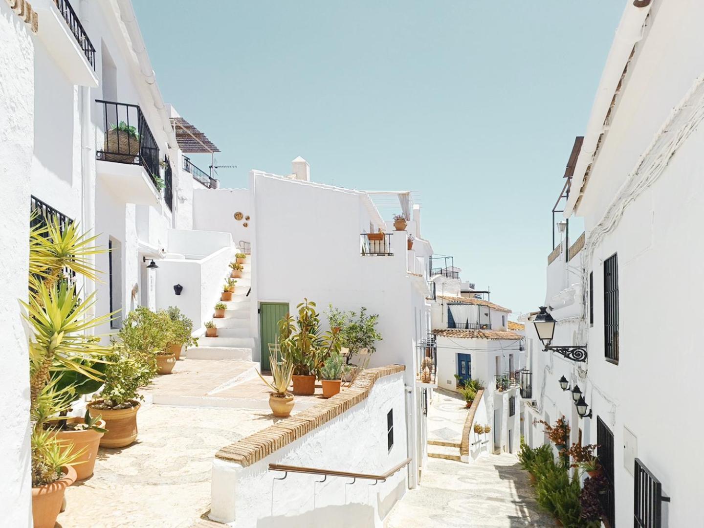 Las Pizarrillas: Tu Hogar En Este Blanco Pueblo Frigiliana Exterior foto