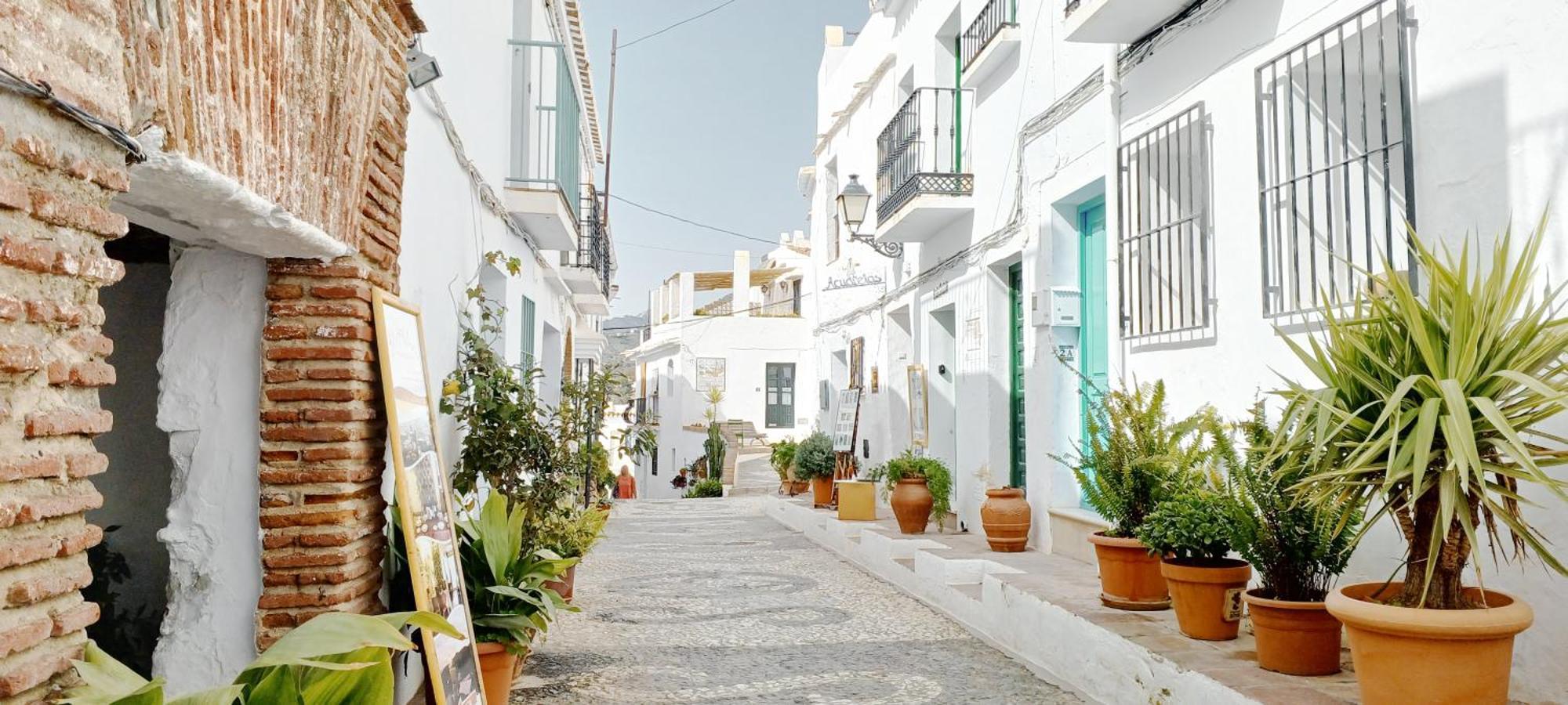 Las Pizarrillas: Tu Hogar En Este Blanco Pueblo Frigiliana Exterior foto